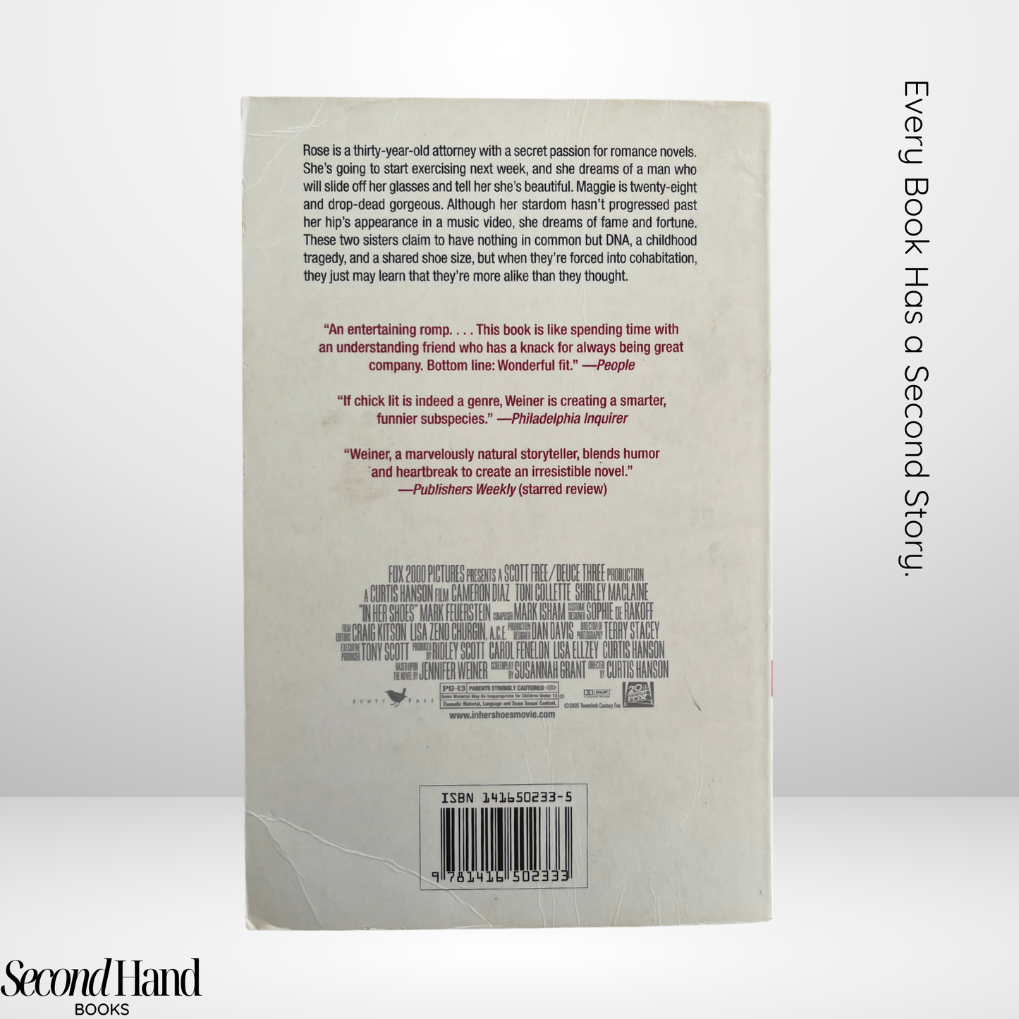 In Her Shoes by Jennifer Weiner