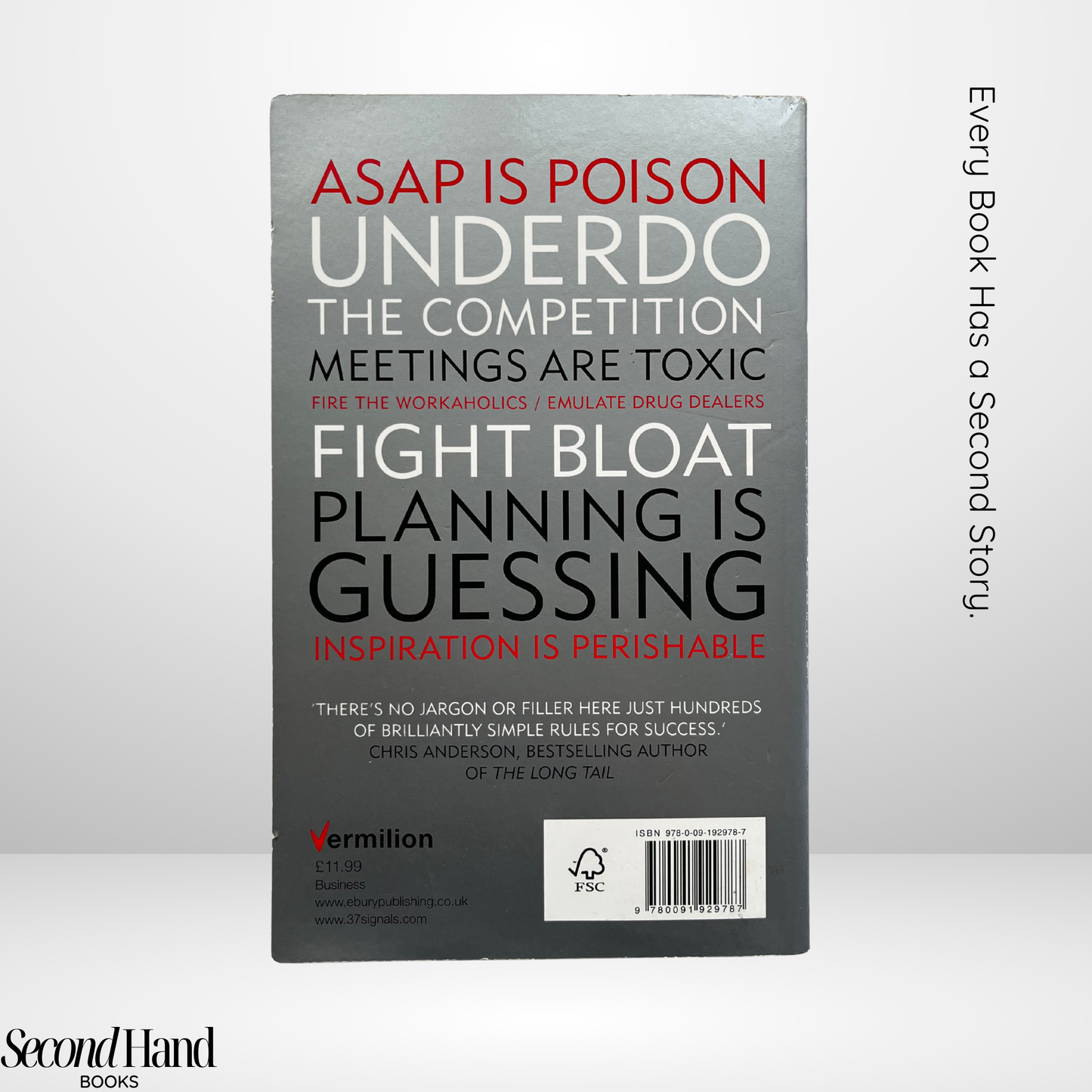 ReWork by David Heinemeier Hansson, Jason Fried