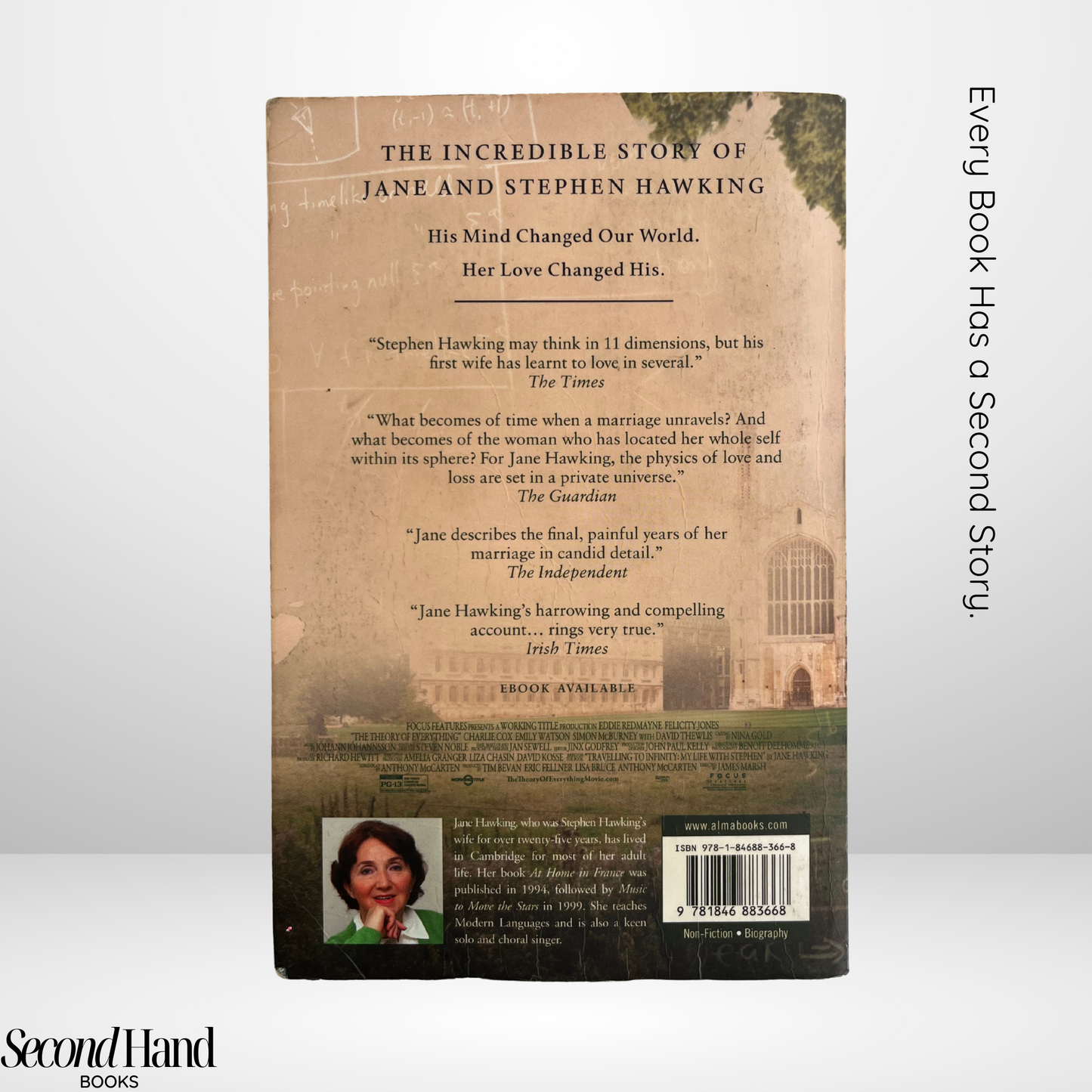 Travelling to Infinity: The True Story Behind The Theory of Everything